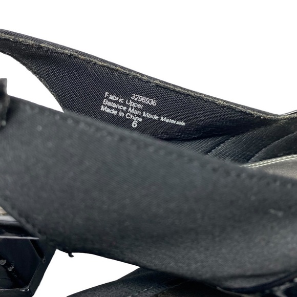 VINTAGE Coach and Four Sling Back Shoes, Black, Size 6 - Picture 8 of 12